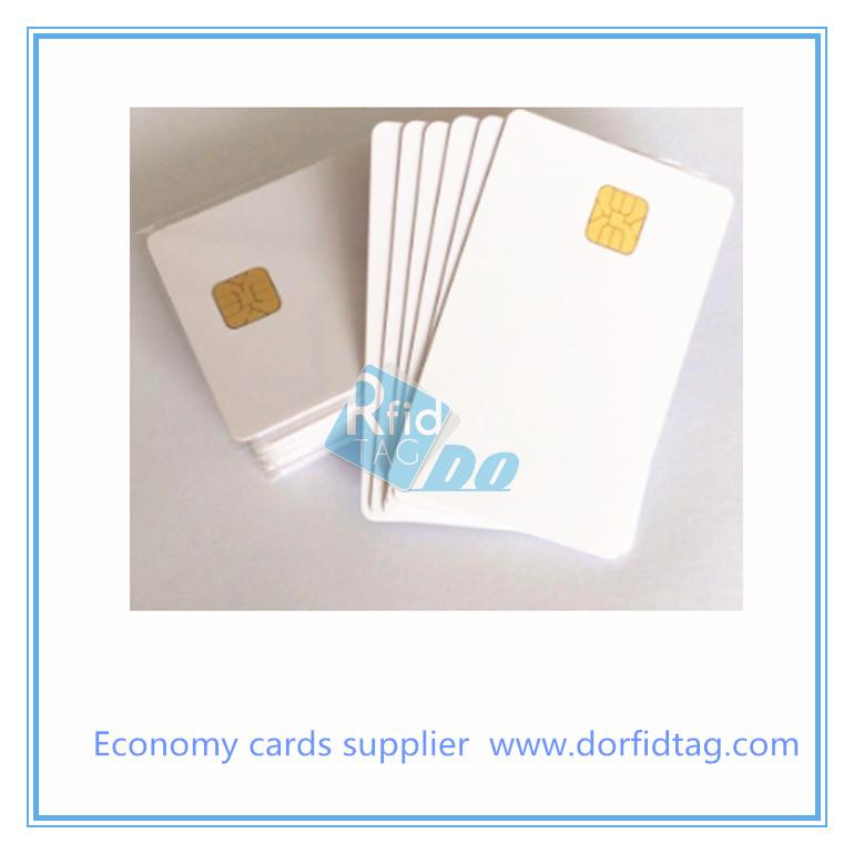 SLE5542 printed smart card 
